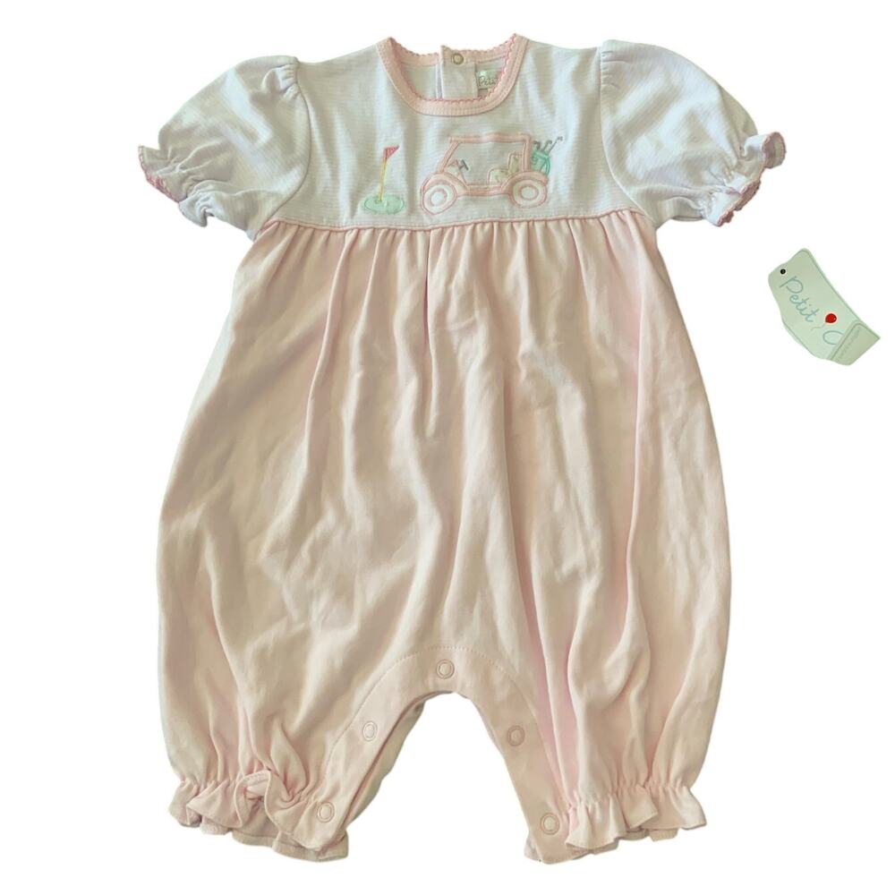 Petit‎ Ami Pink Golf outfit NWT size 12mo